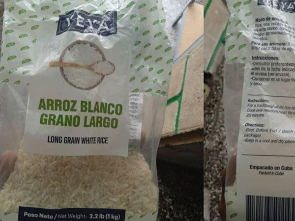 Poor quality of packaged rice in Cuba reported by Mipyme: