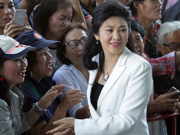 Court rejects Yingluck’s appeal for rice-graft retrial