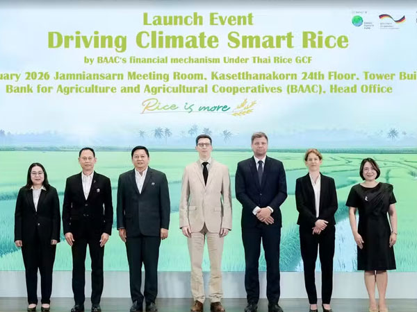 BAAC Launches $164 Million Climate-Smart Finance Program for Thai Rice Farmers