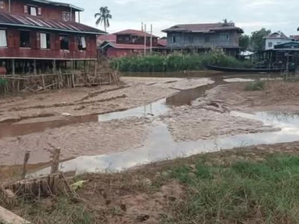 Rice production declines in Inle Lake area due to natural disasters